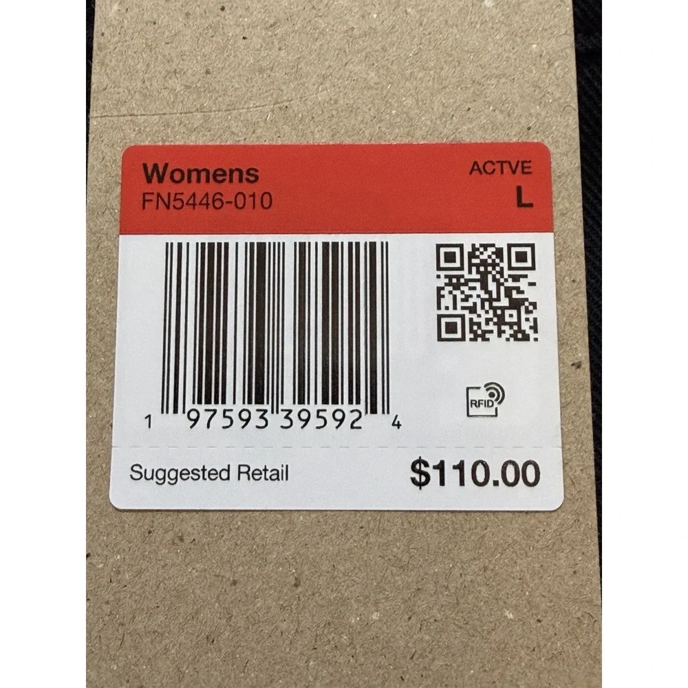 Nike Air Jordan Womens Woven Pants Size Large Black FN5446-010 NEW